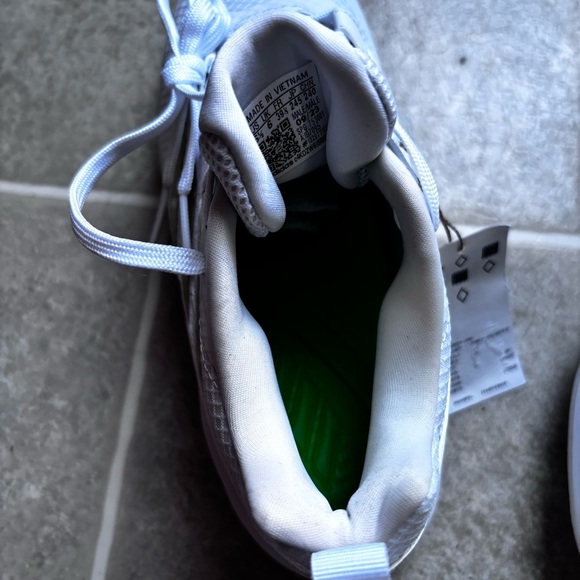 Adidas Icon White and Gray Athletic Shoes - Picture 4 of 5